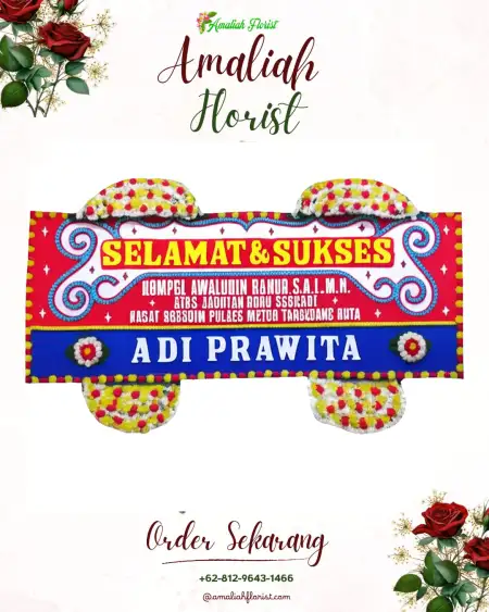 Papan Bunga Ucapan Selamat Cihanjawar